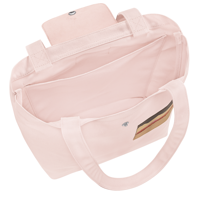 Caroline H&eacute;lain x Longchamp M Tote bag , Ballet - Canvas  - View 4 of 5
