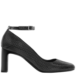 Longchamp Métal Zapatos de tacón , Cuero - Negro