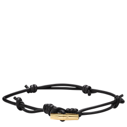 Le Pliage Xtra Ladies' belt , Black - Leather