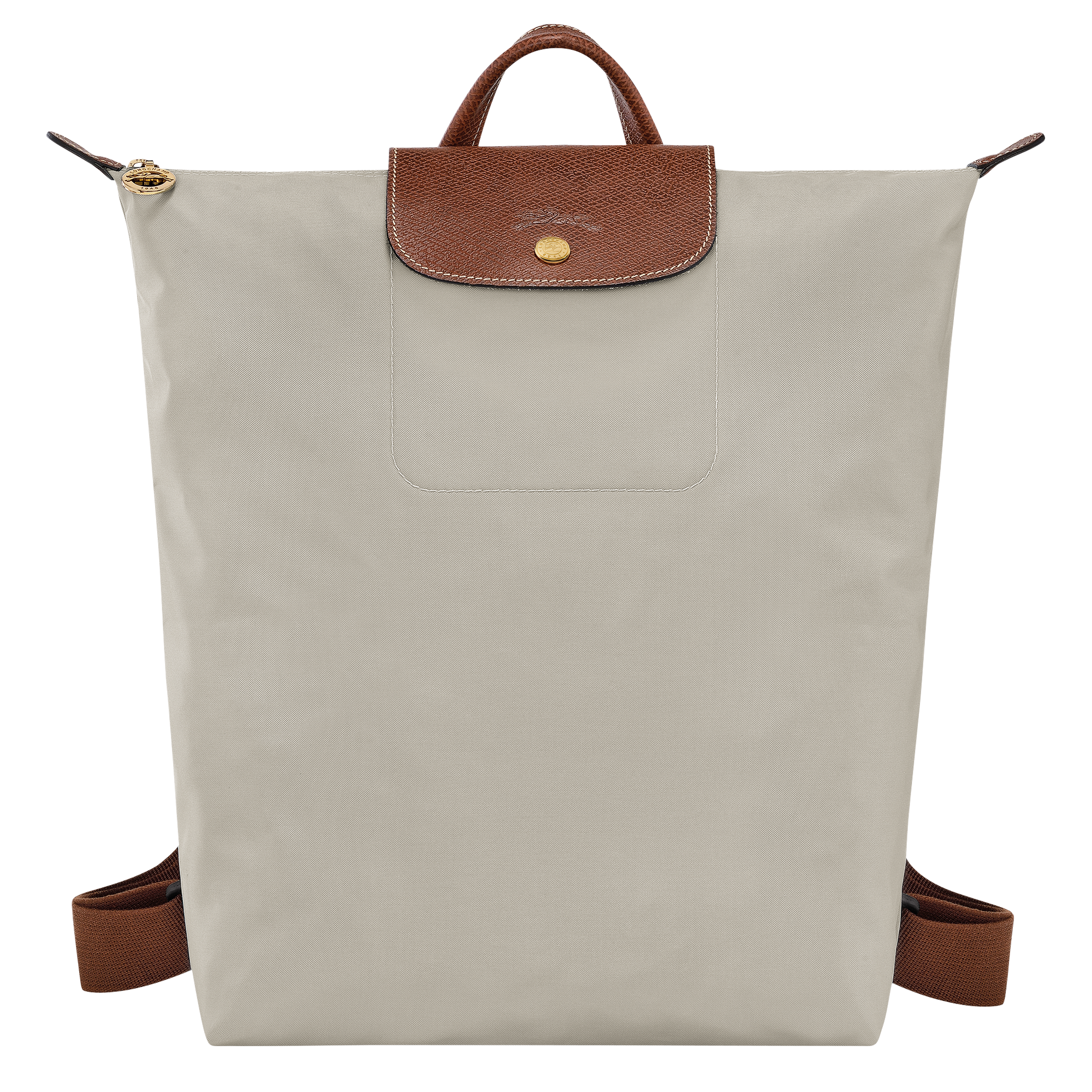 Le Pliage Original Mochila M, Gris Piedra