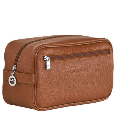 Le Foulonné Toiletry case, Caramel