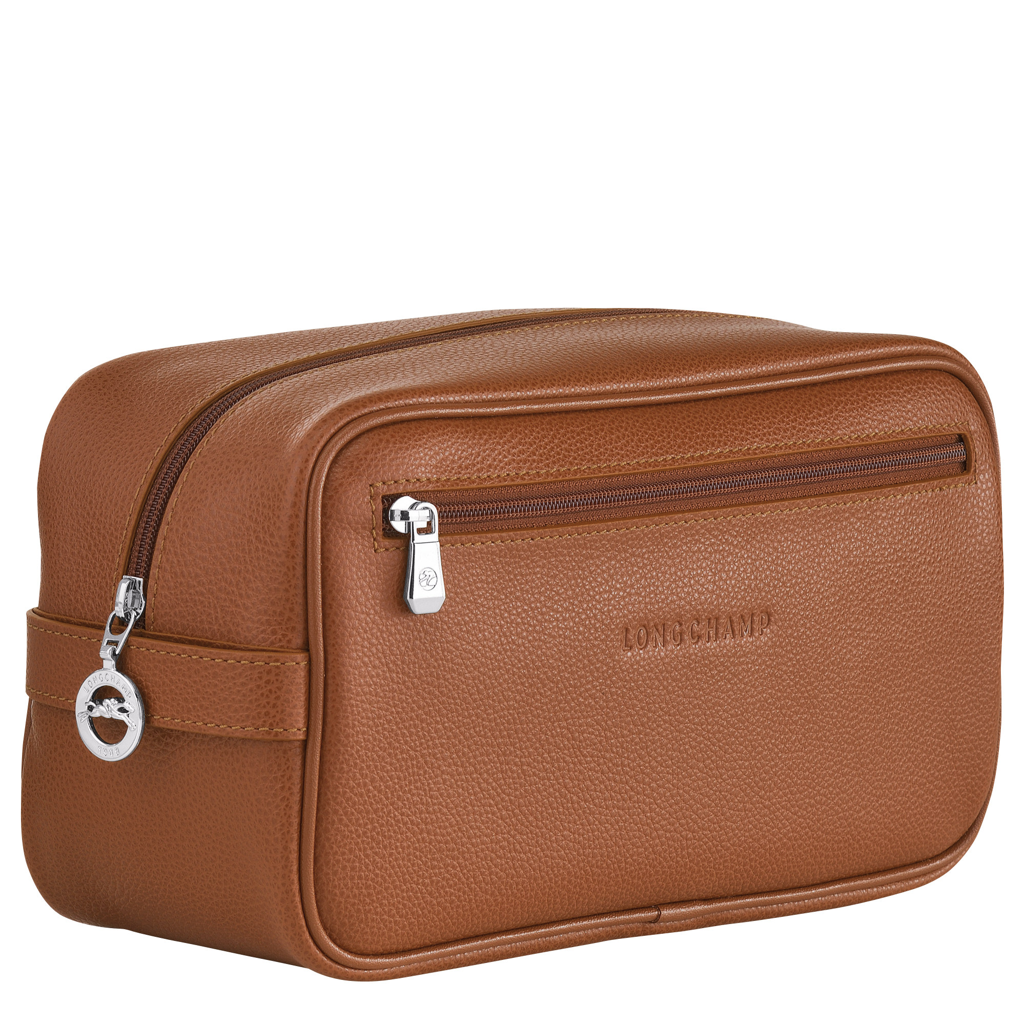 Le Foulonné Toiletry case, Caramel