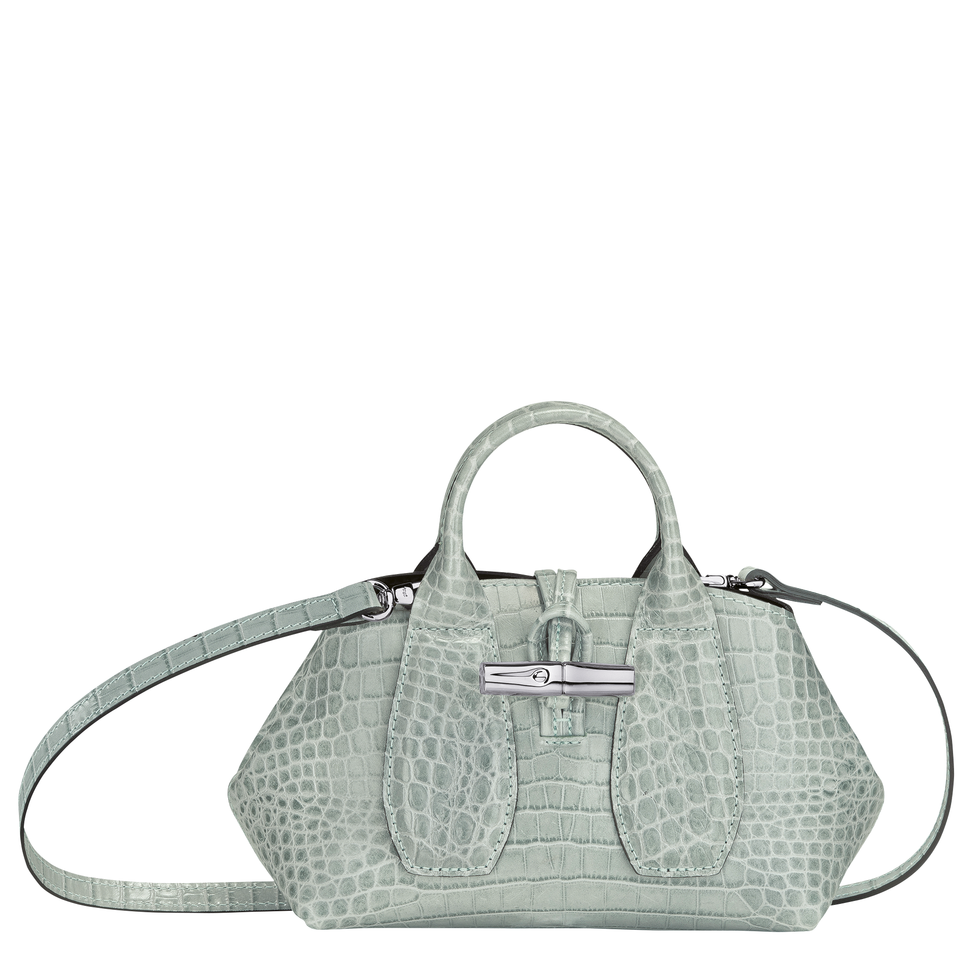 Sac longchamp roseau crocodile