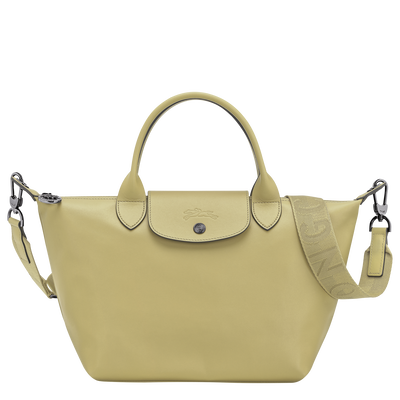 Le Pliage Xtra S Handbag , Pistachio - Leather