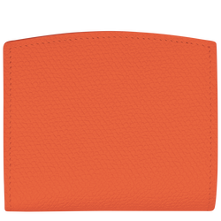 Roseau Cartera compacta , Cuero - Naranja