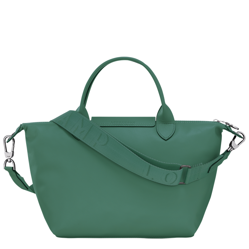 Le Pliage Xtra Bolso con asa superior S , Cuero - Salvia  - Vista 4 de 5