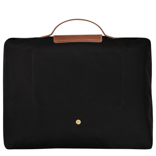 Le Pliage Original S Briefcase , Black - Recycled canvas - View 3 of  4