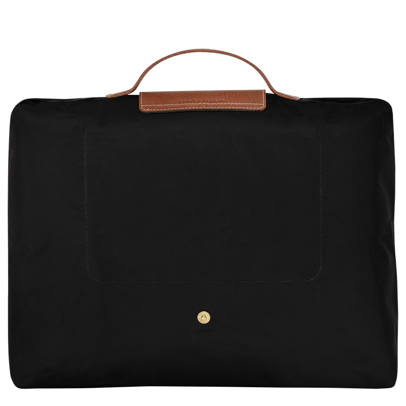 Le Pliage Original S Briefcase , Black - Recycled canvas  - View 3 of  4