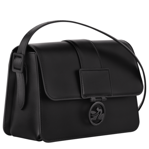 Box-Trot M Crossbody bag , Black - Leather - View 3 of  5