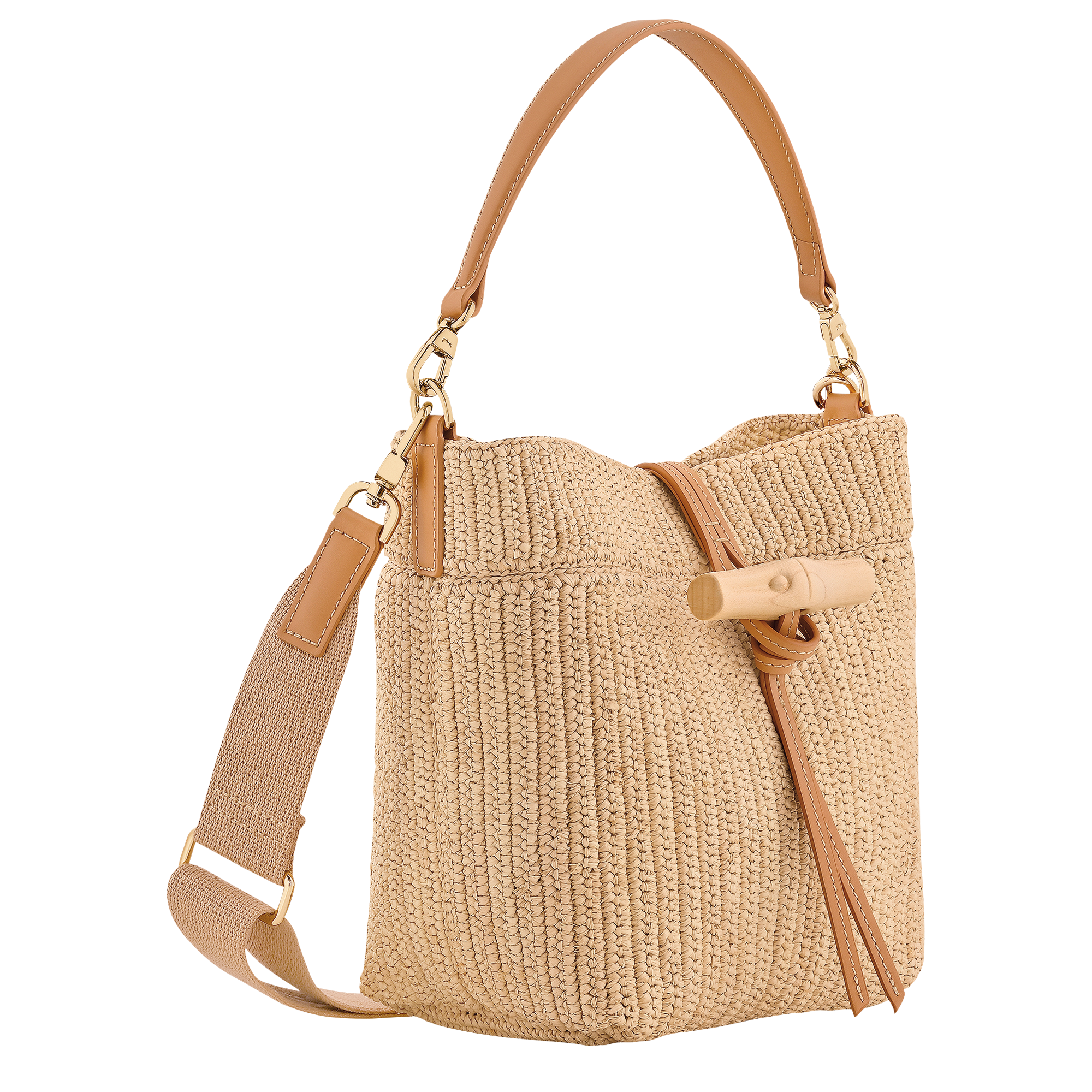 Le Roseau Bucket bag XS, Vegetal
