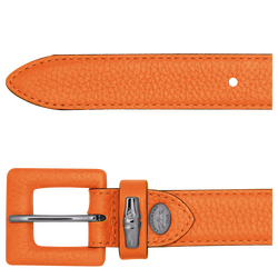 Le Roseau Essential Ladies' belt , Orange - Leather