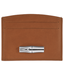 Karten-Etui Roseau , Leder - Cognac