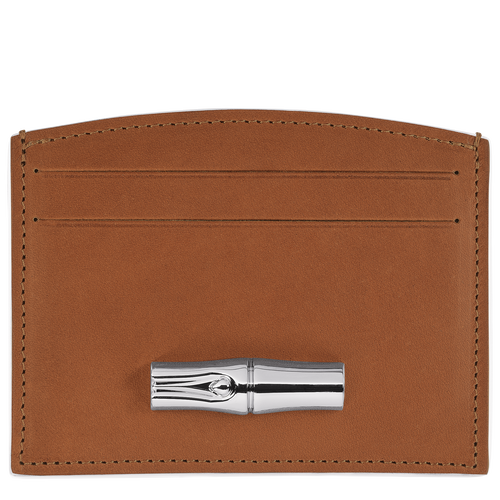 Roseau Card holder , Cognac - Leather - View 1 of  1
