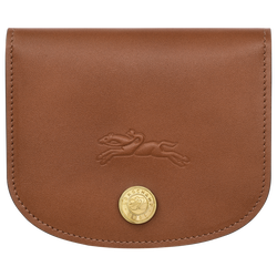 Épure Card holder , Cognac - Leather