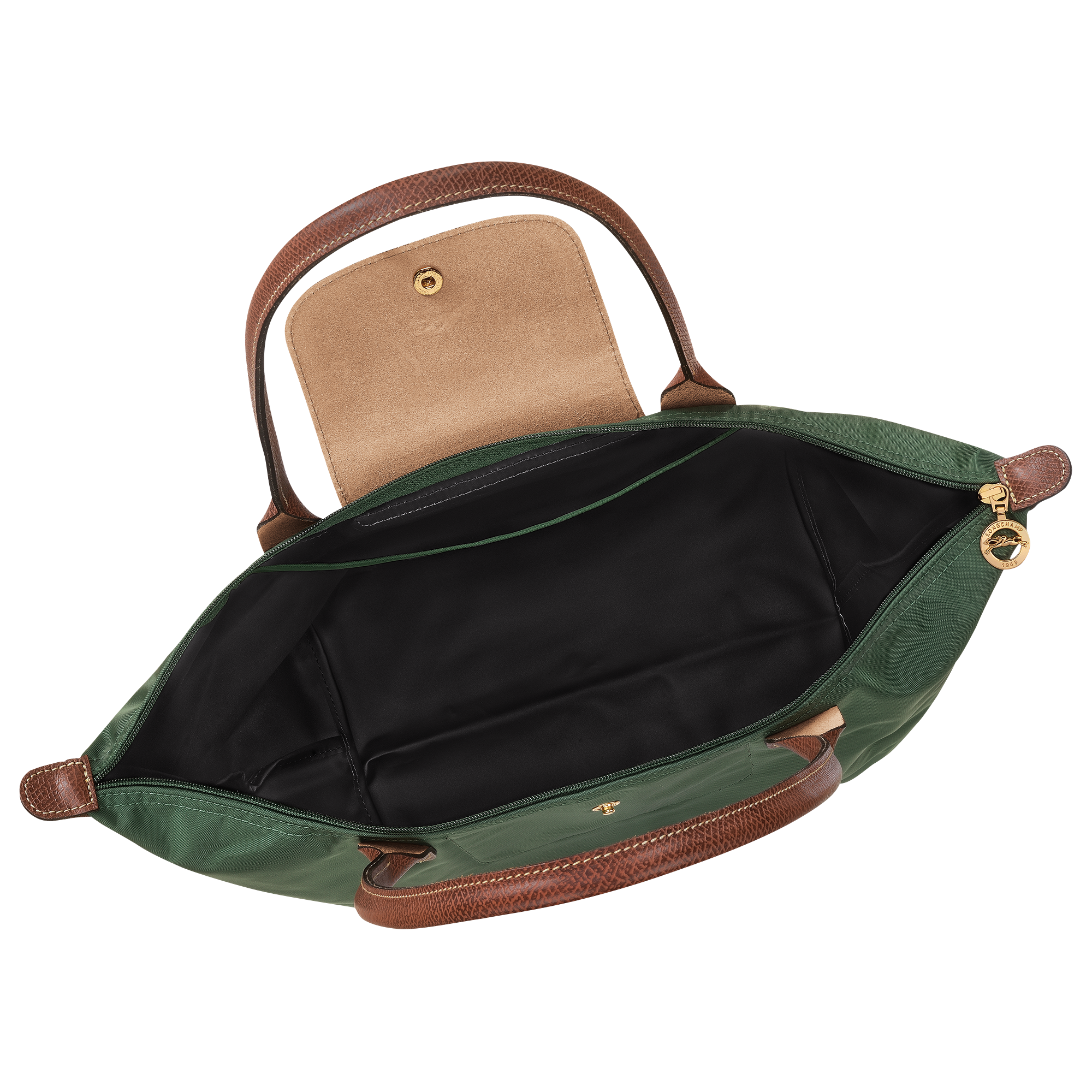 Tote bag L, British Green - View 5 of
7 - zoom in Le Pliage Original Tote bag L, British Green