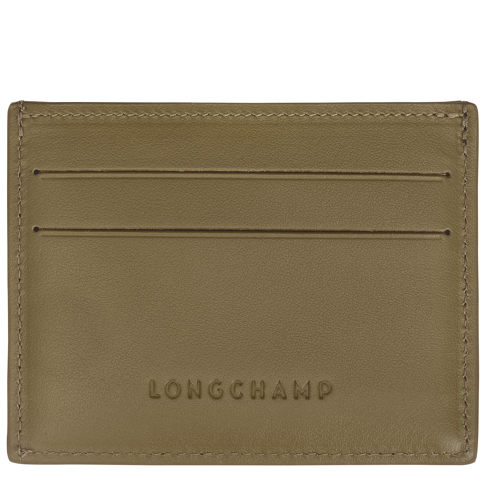 Card holder, Olive - View 2 of
2 - zoom in Le Roseau Card holder, Olive