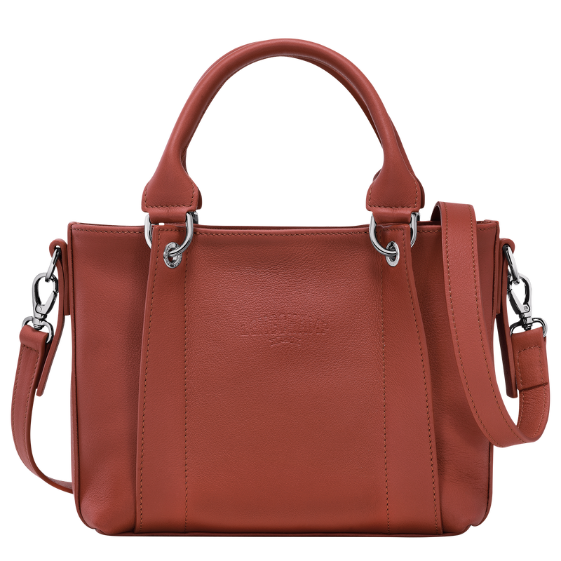 Longchamp 3D S Handbag Chestnut Leather Longchamp CZ