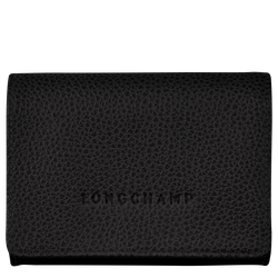 Le Foulonné Coin purse , Black - Leather