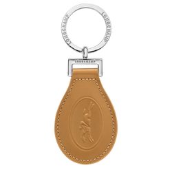 Le Foulonné Key ring , Nutmeg - Leather