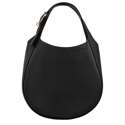 Handtasche S Le Foulonn&eacute; , Leder - Schwarz