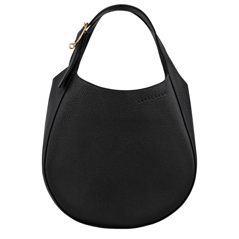 Le Foulonn&eacute; S Handbag , Black - Leather  - View 1 of 7