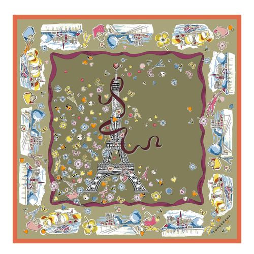 Silk scarf 50