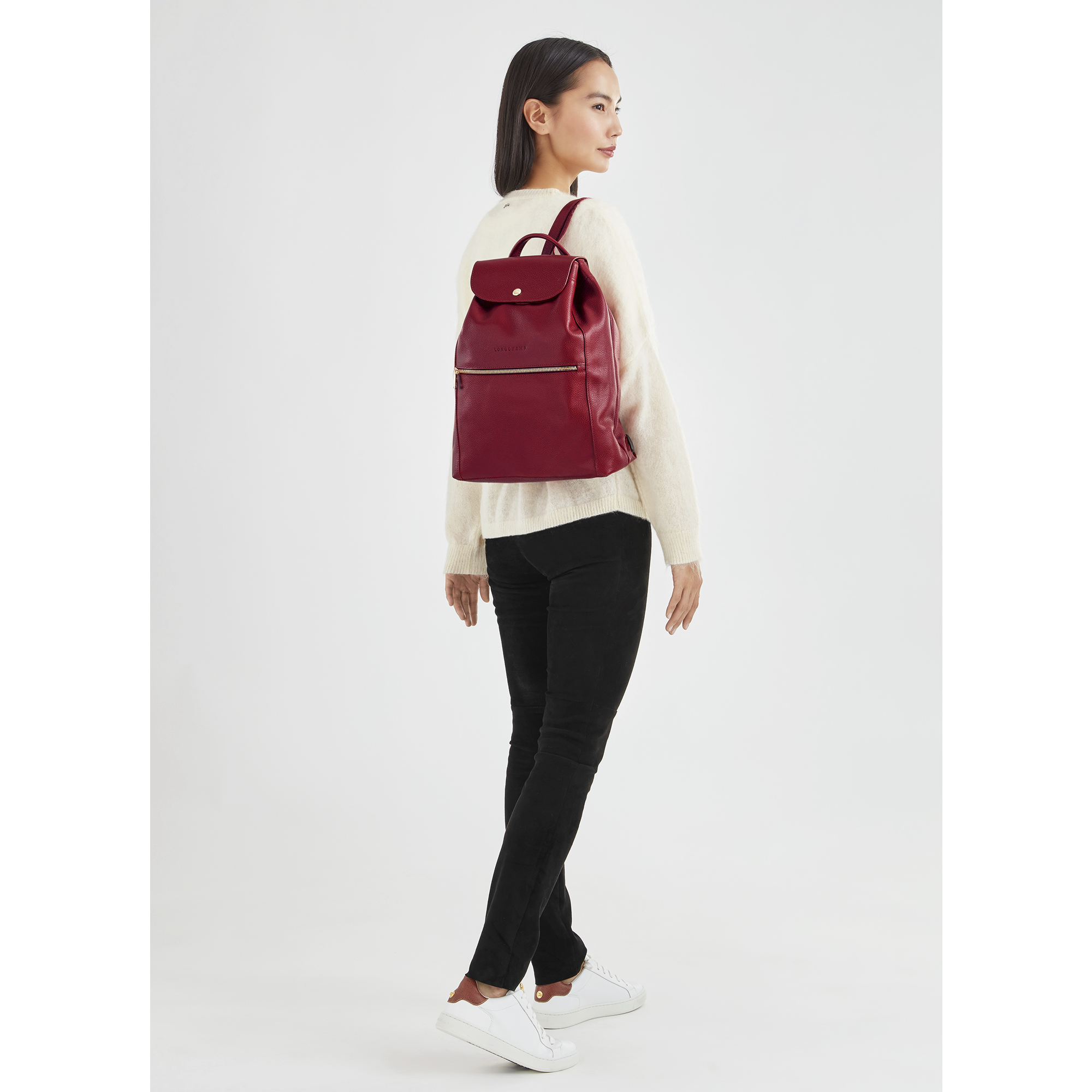 longchamp rucksack rot