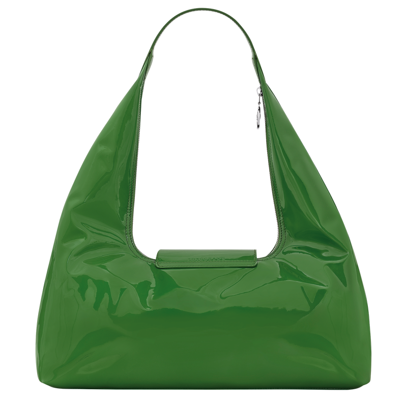 Le Pliage Xtra Bolso de hombro L , Cuero - Matcha  - Vista 3 de 3