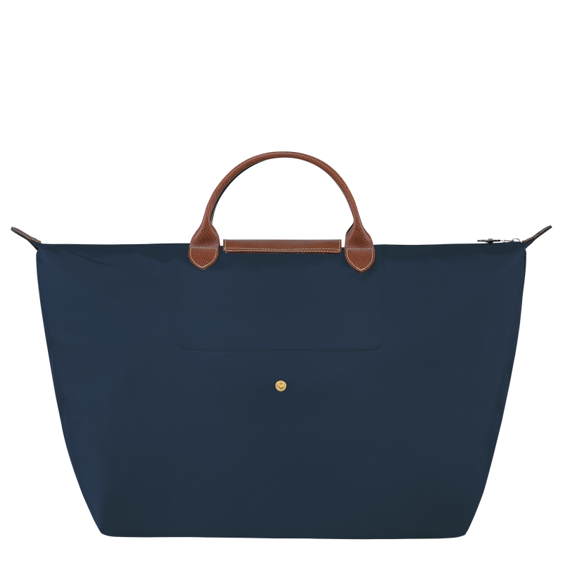 Reisetasche S Le Pliage Original , Recyceltes Canvas - Marine  - Ansicht 4 von 7