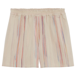 Shorts , Rainbow - Jacquard striped cotton