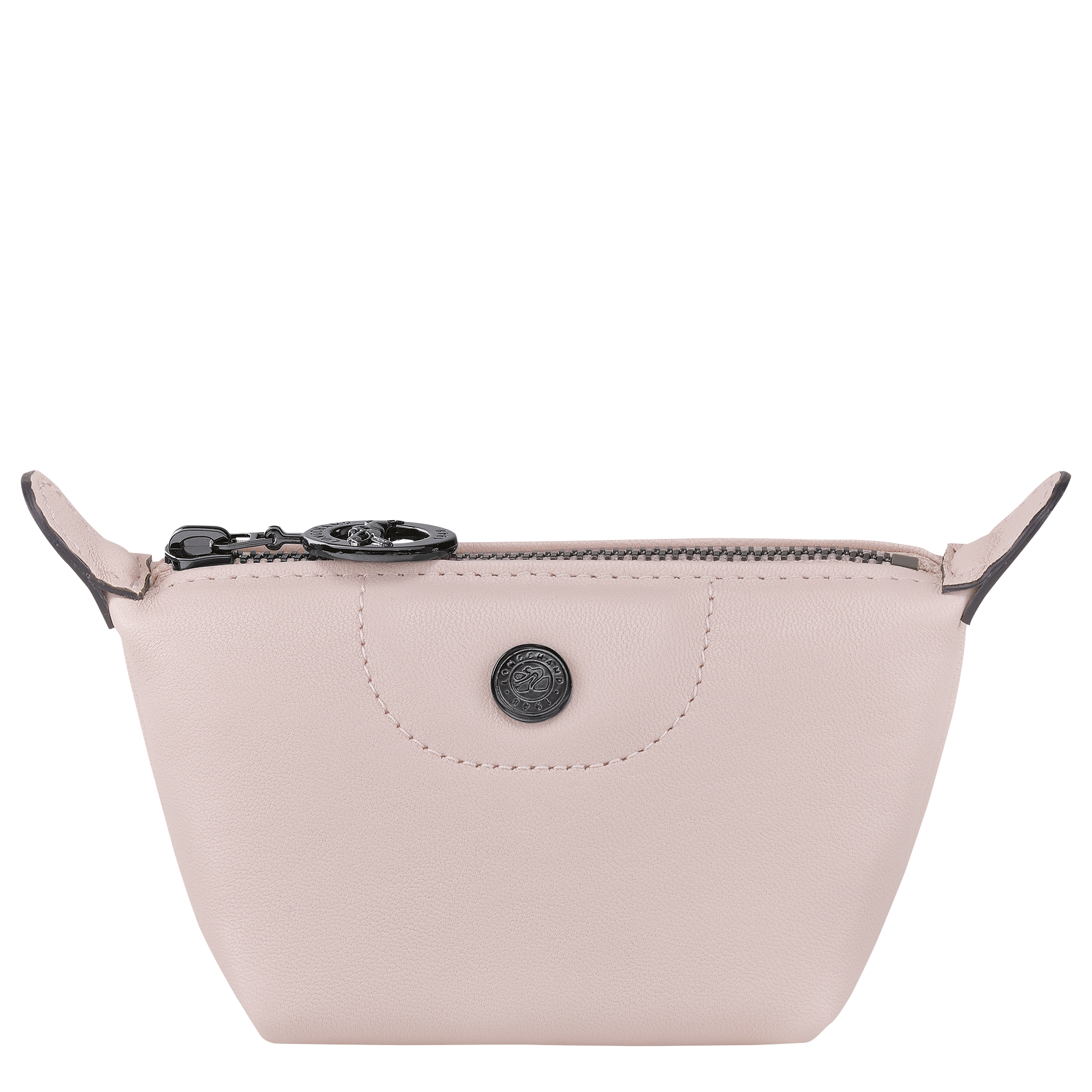 Coin purse Le Pliage Cuir Pale Pink 