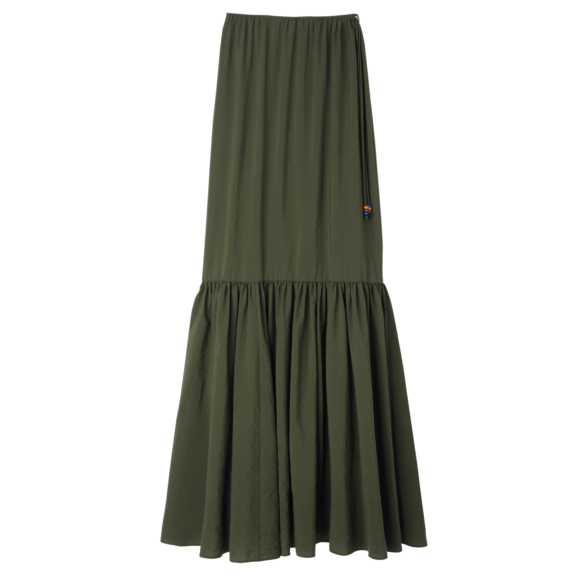 null Long skirt, Khaki