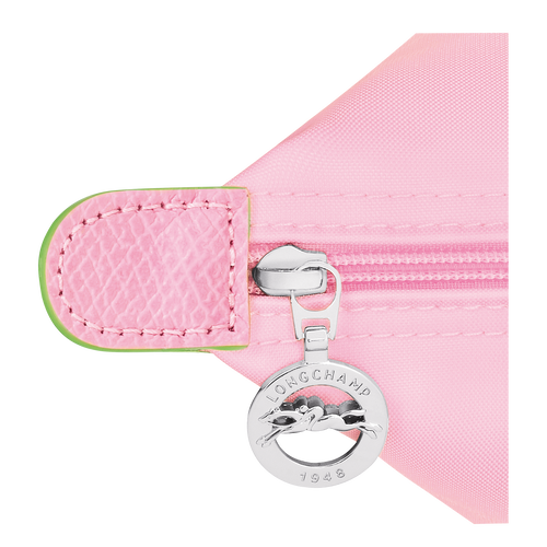 Sac à main S Le Pliage Green , Toile recyclée - Rose - Vue 5 de 6