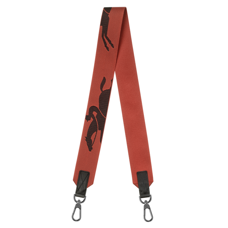 Longchamp 3D Shoulder strap Tomato Canvas Longchamp US