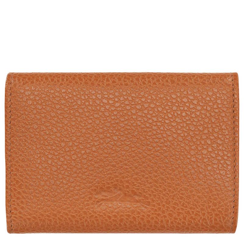 Portafoglio compatto Le Foulonn&eacute; , Pelle - Ambra  - View 2 of  3