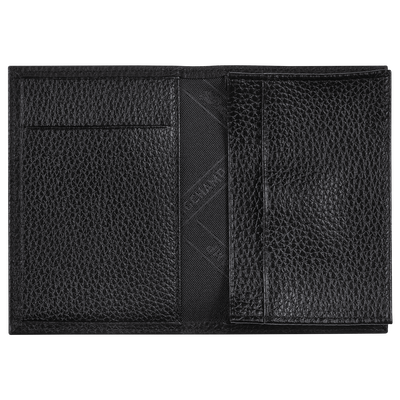 Le Foulonn&eacute; Porta-cart&otilde;es, Preto