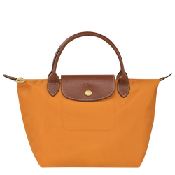 Top handle bag S, Saffron