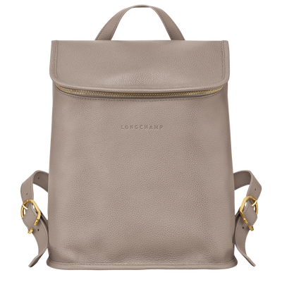 Le Foulonné Backpack , Turtledove - Leather