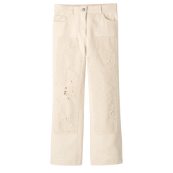 Fall/Winter 2023 Collection Trousers , Ecru - OTHER