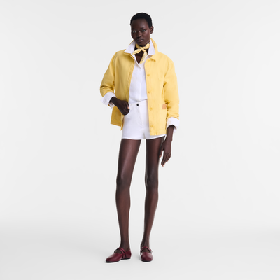 Jacket , Yellow Chick - Overdyed cotton