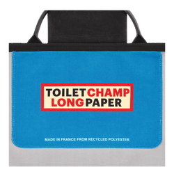 Longchamp x ToiletPaper Reisetasche S, Wolkenblau