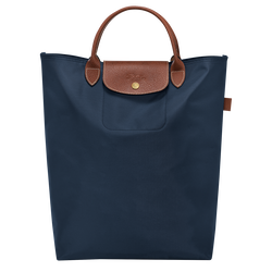 Le Pliage M Tote bag , Navy - Canvas