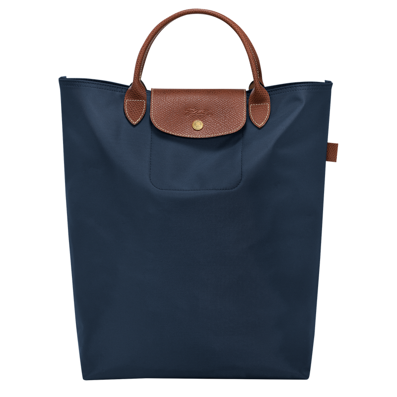 Le Pliage Original M Tote bag Navy Canvas Longchamp PL