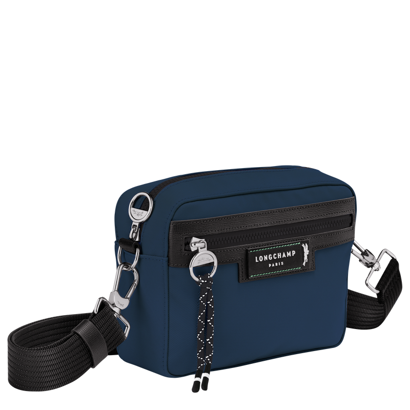Le Pliage Energy S Camera bag , Navy - Recycled canvas  - View 3 of 4