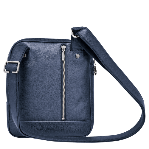 Le Foulonné XS Crossbody bag , Navy - Leather - View 4 of  4