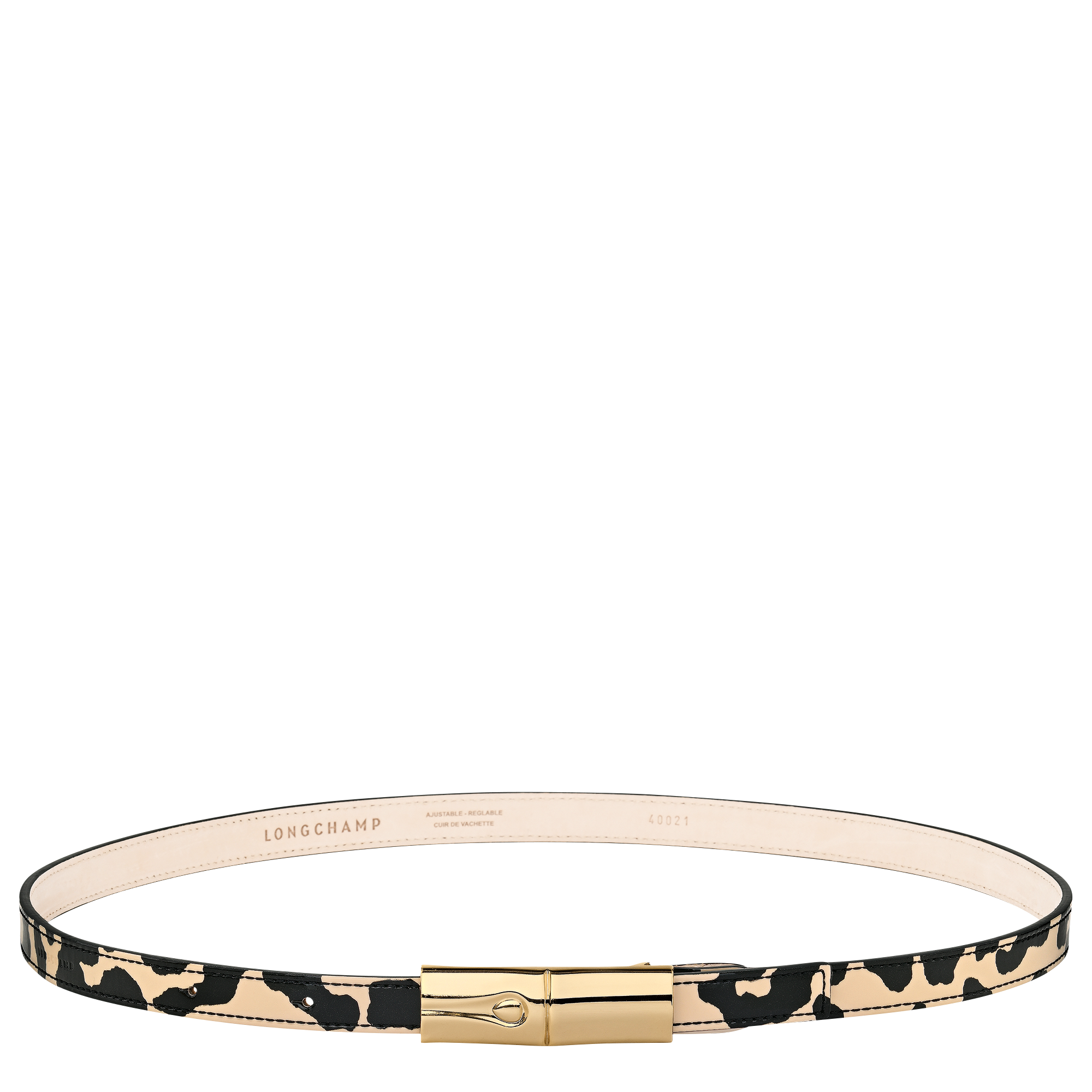 Le Roseau 女士腰帶, Black/Beige