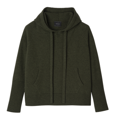 null Kapuzenpullover, Khaki