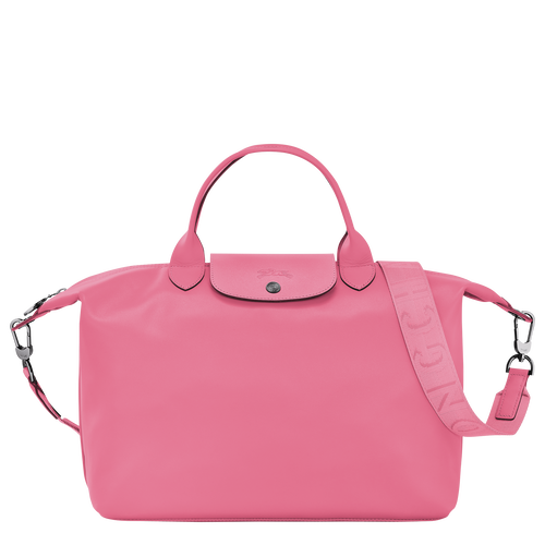 Le Pliage Xtra L Handbag , Pink - Leather - View 1 of  6