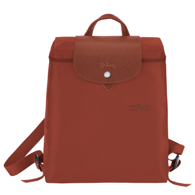 Le Pliage Green 後背包 M , 栗子色 - 再生帆布