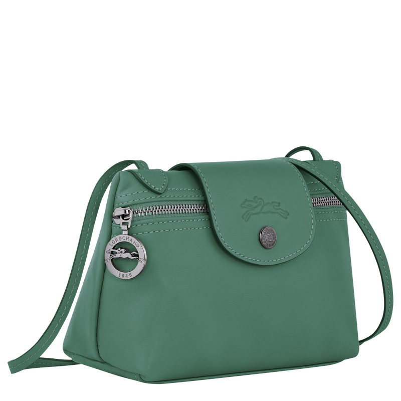 Le Pliage Xtra Crossbodytas XS , Salie - Leder  - Weergave 3 van  5